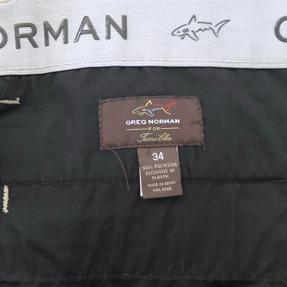Greg Norman khaki golf shorts size 34 - Picture 4 of 6